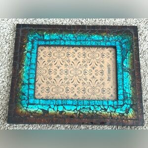 Pier One Glass Mosaic Picture Frame